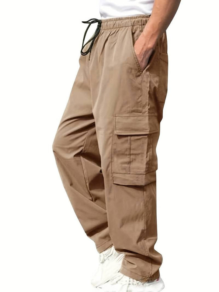 Liam - Trendy Solid Cargo Pants