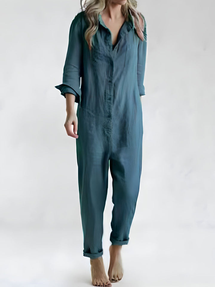 Azania - Soft Long Sleeve Jumpsuit