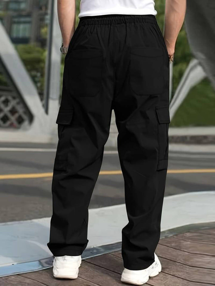 Liam - Trendy Solid Cargo Pants