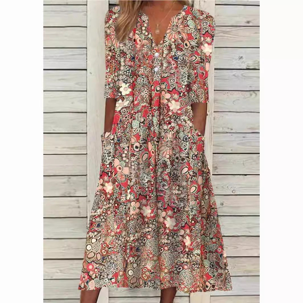 Jade - Floral Summer Dress