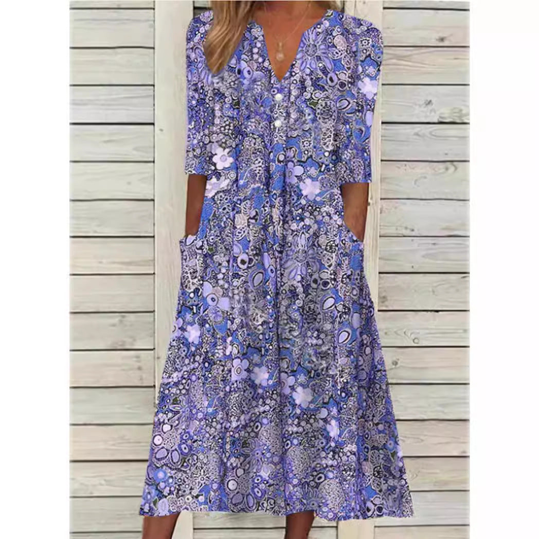 Jade - Floral Summer Dress