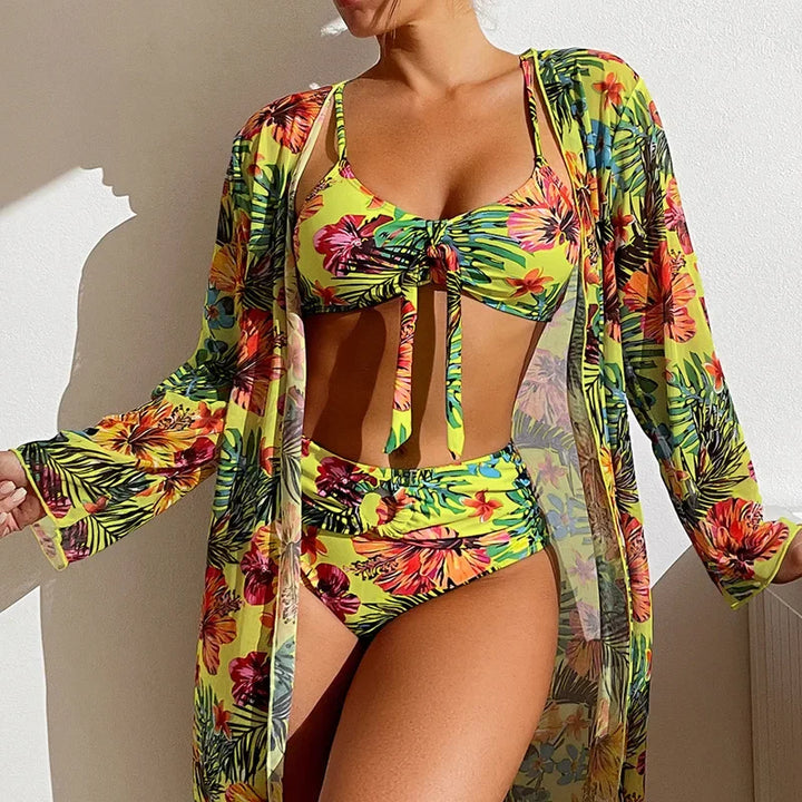 Ria - Three Piece Bikini Set