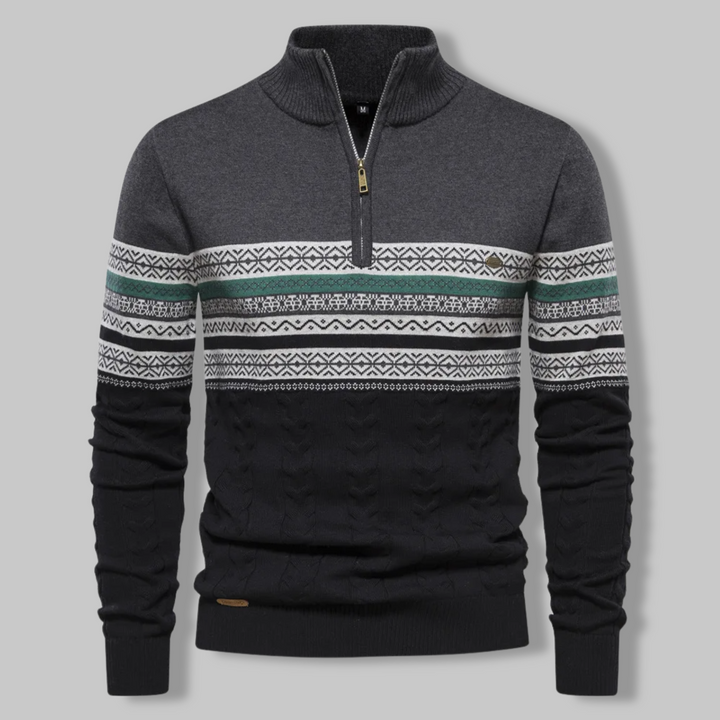 Alpina - Quarter Zip Sweater