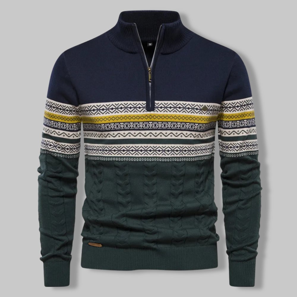 Alpina - Quarter Zip Sweater