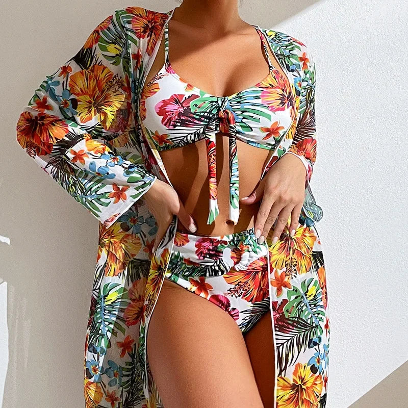 Ria - Three Piece Bikini Set