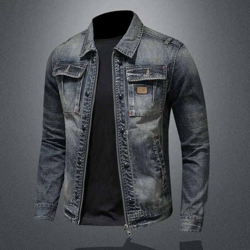 Jayden - Retro Denim Jacket