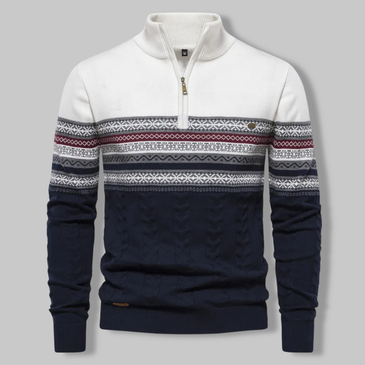 Alpina - Quarter Zip Sweater