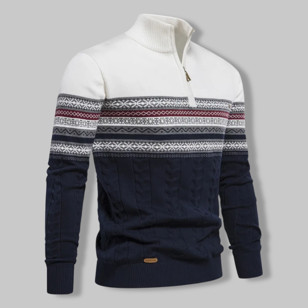 Alpina - Quarter Zip Sweater