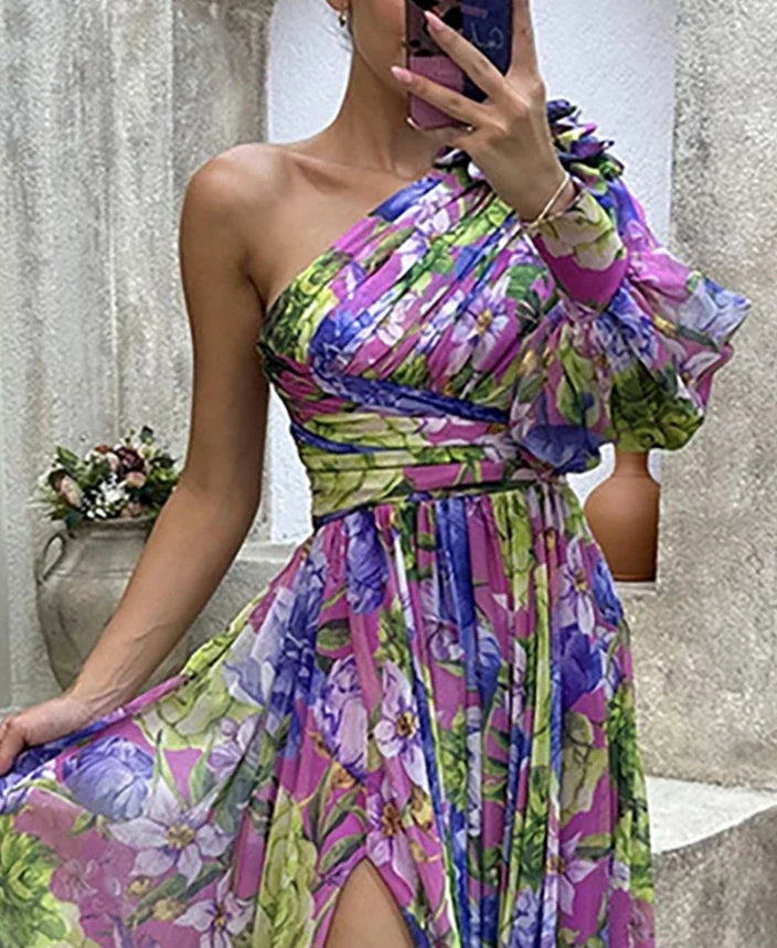 Hannah - Classy Floral Dress