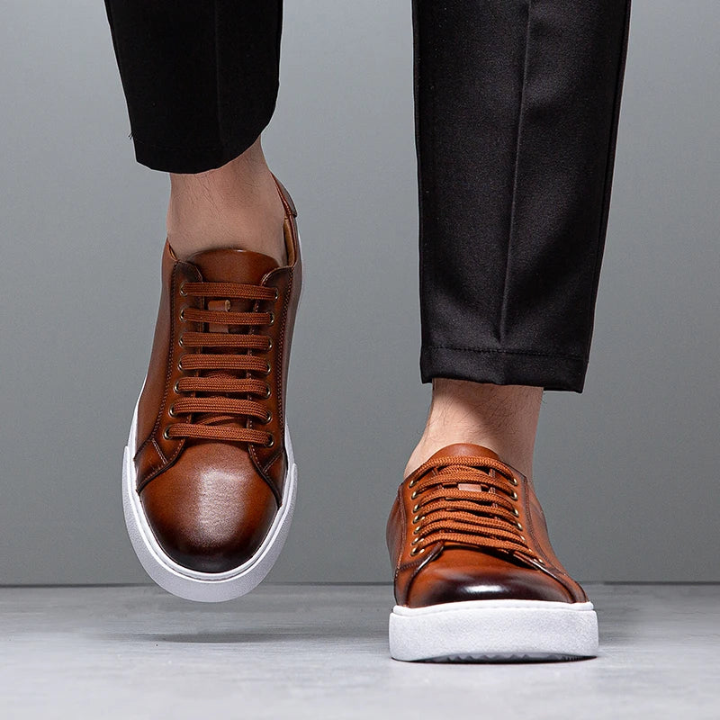 Cillian - Comfy Leather Sneaker