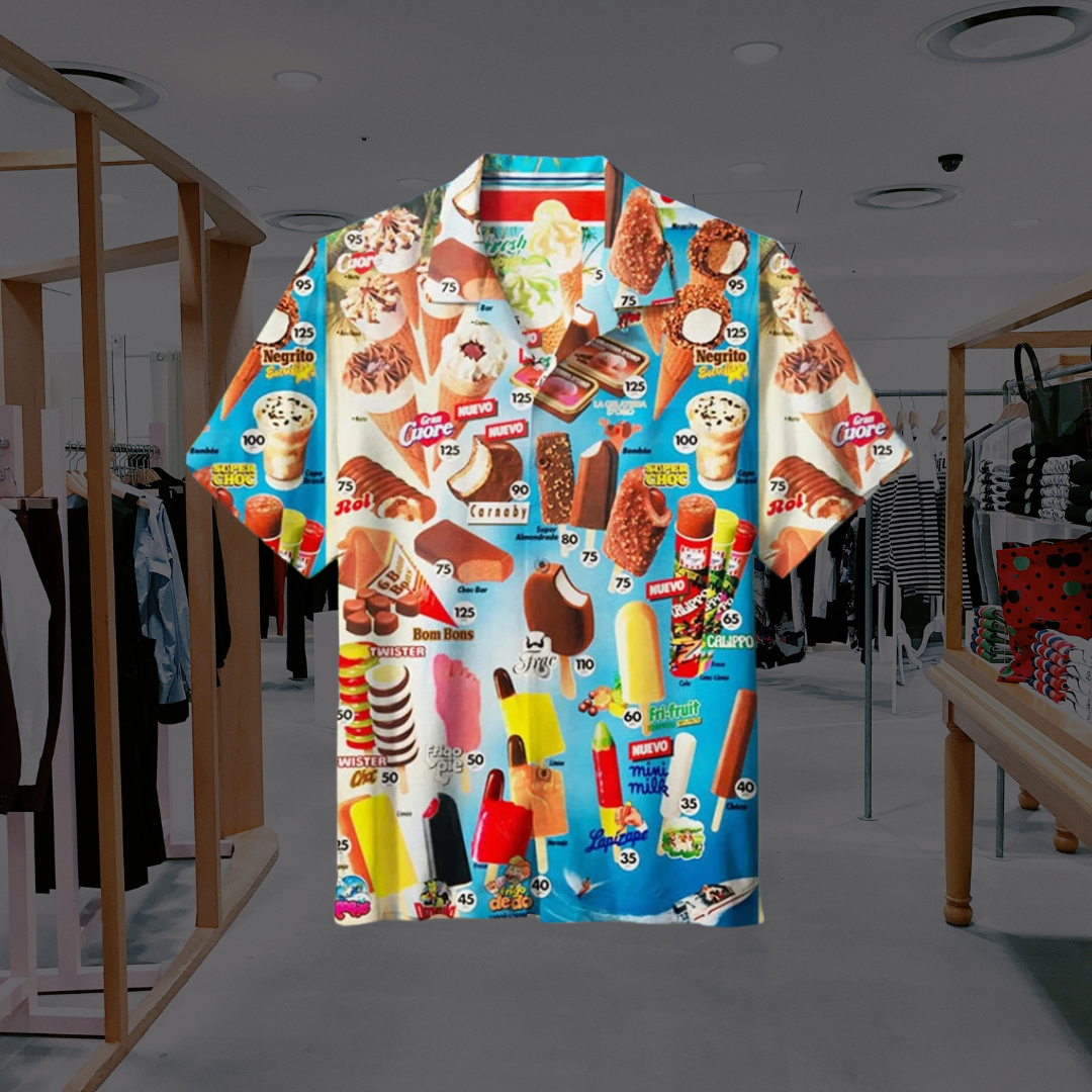 Kevin - Retro Ice Cream Shirt