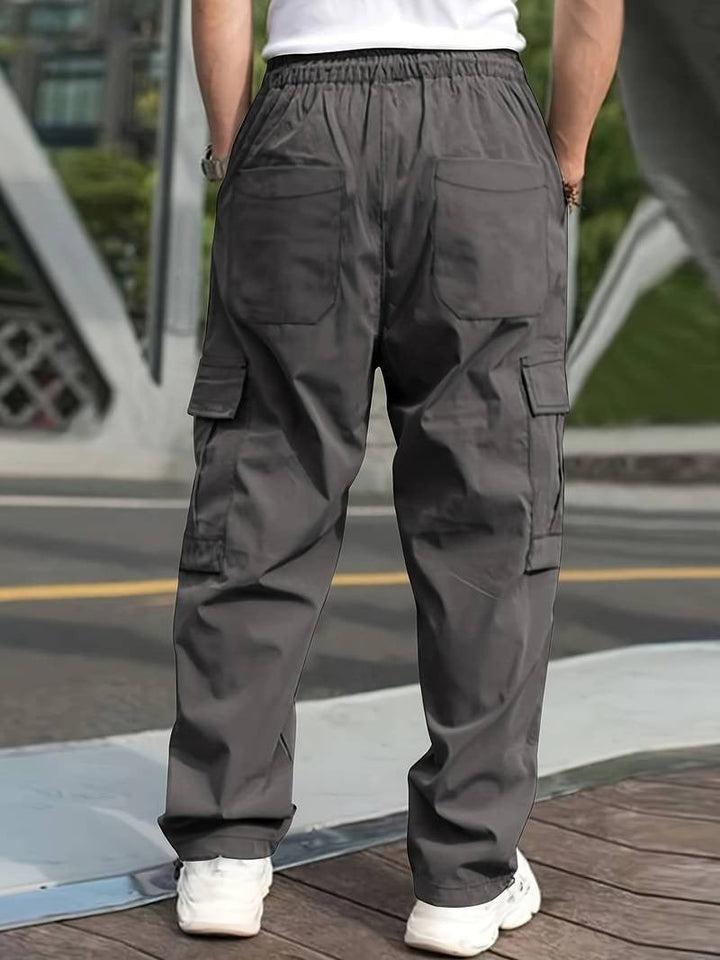 Liam - Trendy Solid Cargo Pants