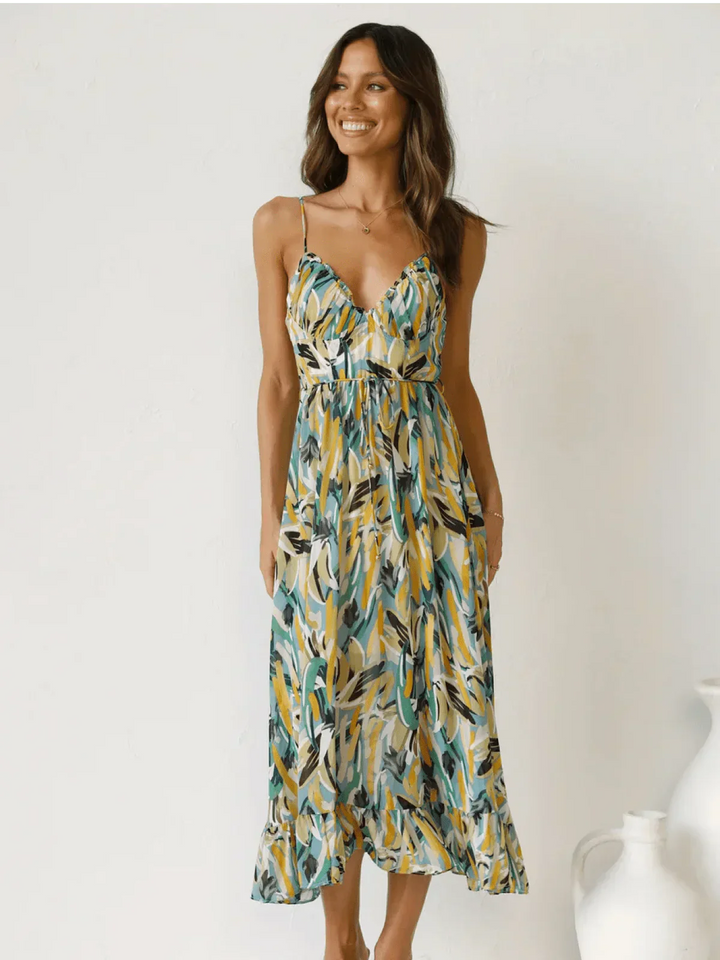 Amelia - Colorful Maxi Dress